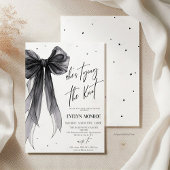 She's tying the knot Bridal shower  Einladung