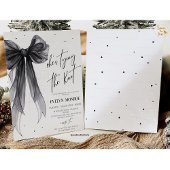 She's tying the knot Bridal shower Einladung