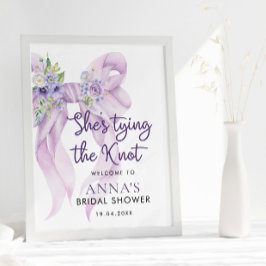 Shes zähmt das Brautparty der Knospenflora Poster