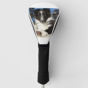 shet SHP-Schwarzweiss-Welpe Golf Headcover