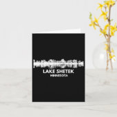 Shetek Minnesota Highlights Karte (Gelbe Blume)