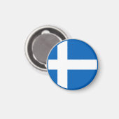 Shetland-Flagge Magnet (Vorderseite/Rückseite)