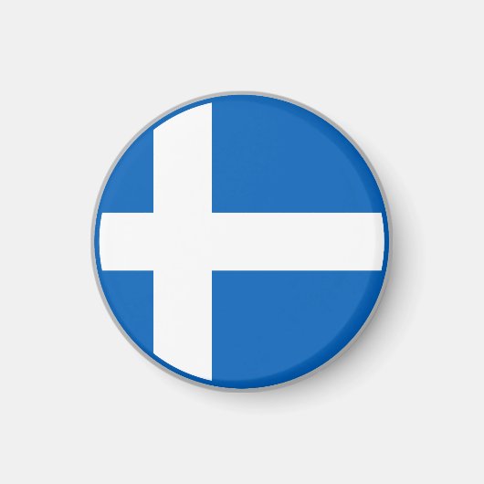 Shetland-Flagge Magnet (Vorne)