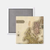 Shetland-Inseln Magnet (Vorderseite/Rückseite)