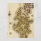 Shetland-Inseln Postkarte (Vorderseite)