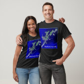 Shetland Islands Map Mens Dark Basic T - Shirt (Unisex)