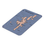 Shetland Islands Wetterprognose Magnet (Linke Seite)