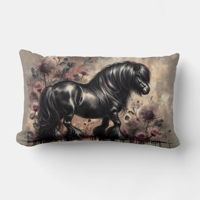 Shetland Lendenkissen (Vorderseite)