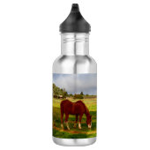 Shetland Ponies and Kastnut, 532 ml Wasserflasche (Rechts)