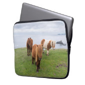 Shetland Pony auf der Alp Piazza della Riforma Laptopschutzhülle (Vorderseite Links)