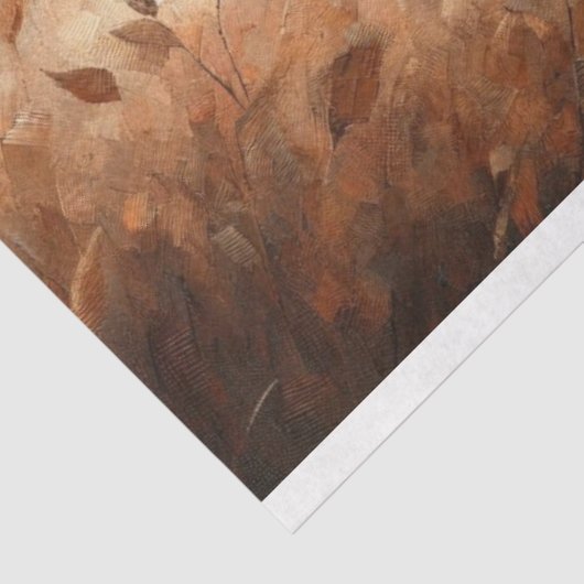 Shetland Pony Autumn time Decoupage Seidenpapier (Ausschnitt)