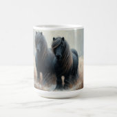 Shetland Pony (Coffee Tasse No1) Set von sechs She (Mittel)