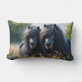 Shetland Pony Lumbar Cushion Lendenkissen