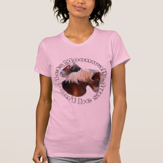 Shetland Pony Mowalk T-Shirt (Vorderseite)