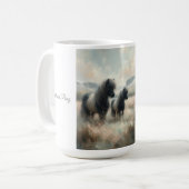 "Shetland Pony" (Nr. 2 eines Set) Kaffee-Tasse Kaffeetasse (Vorderseite Links)