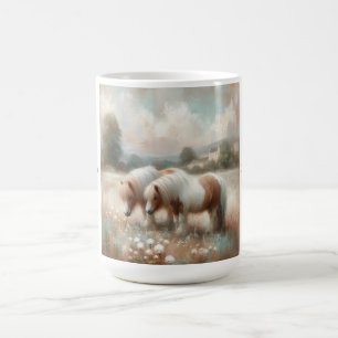 "Shetland Pony" (Nr. 4 eines Set) Kaffee-Tasse Kaffeetasse