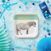 Shetland Pony Picknick-Papierteller Pappteller (Party)