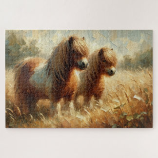 Shetland Pony Summertime Jigsaw Puzzle