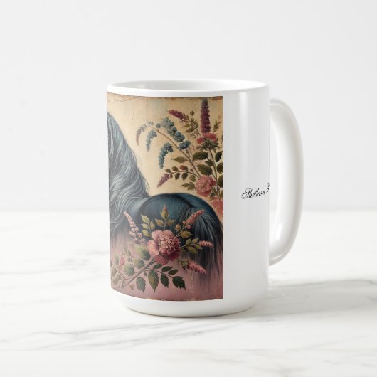 Shetland Pony Tasse (VorderseiteRechts)