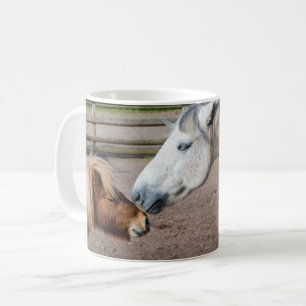 Shetland Pony und Highland Pony Tasse