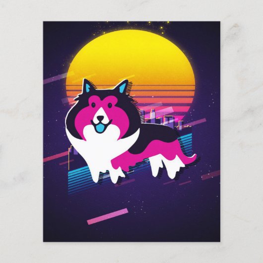 Shetland-Schäferhund Flyer (Vorne)