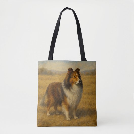Shetland-Schäferhund Tasche (Vorderseite)
