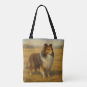 Shetland-Schäferhund Tasche (Rückseite)