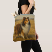 Shetland-Schäferhund Tasche (Von Nahem)
