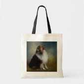 Shetland Sheep Dog Tote Bag Tragetasche (Vorne)
