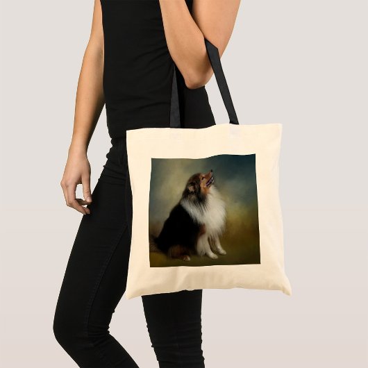 Shetland Sheep Dog Tote Bag Tragetasche