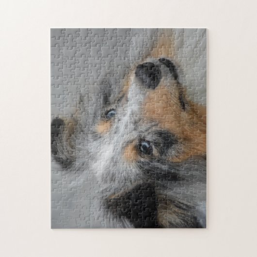 Shetland Sheep Hund Jigsaw. Puzzle (Vertikal)