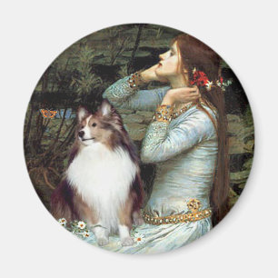 Shetland Sheepdog 18 - Ophelia Sitzplätze Magnet