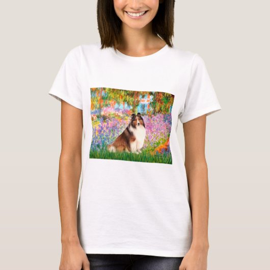 Shetland Sheepdog 7 - Garten T-Shirt (Vorderseite)