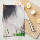 Shetland Sheepdog Art Handtuch (Viertel Falte)