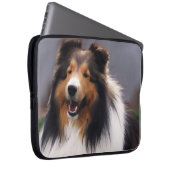 Shetland Sheepdog Art Laptopschutzhülle (Vorne Rechts)