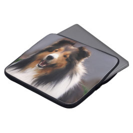 Shetland Sheepdog Art Laptopschutzhülle