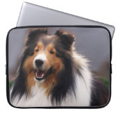 Shetland Sheepdog Art Laptopschutzhülle (Vorderseite)