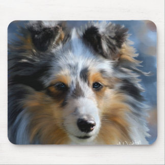 Shetland Sheepdog Art Mousepad