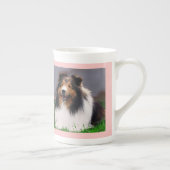 Shetland Sheepdog Art Porzellantasse (Rechts)