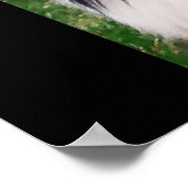 Shetland Sheepdog Art Poster (Ecke)