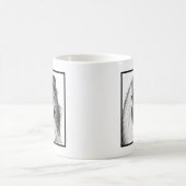 Shetland Sheepdog Art von Glenda S. Harlan Kaffeetasse (Mittel)