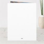 Shetland Sheepdog auf einem Paddel: Ein Landschaft Karte (Rückseite)