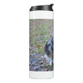 Shetland Sheepdog Blue Merle Thermosbecher (Nach links gedreht)
