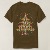Shetland Sheepdog Christmas Tree Funny Sheltie Chr T-Shirt (Design vorne)