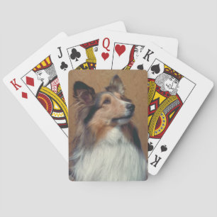 Shetland Sheepdog Dog Playing Cards Spielkarten