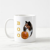 Shetland Sheepdog (Einmal) Boo Kaffeetasse (Links)