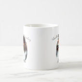 Shetland Sheepdog (Einmal) Mama 2 Kaffeetasse (Mittel)