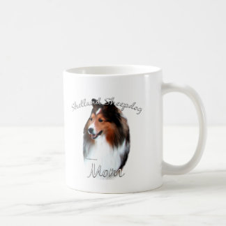 Shetland Sheepdog (Einmal) Mama 2 Kaffeetasse