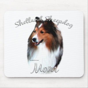 Shetland Sheepdog (Einmal) Mama 2 Mousepad