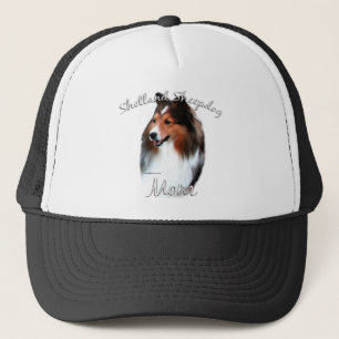 Shetland Sheepdog (Einmal) Mama 2 Truckerkappe